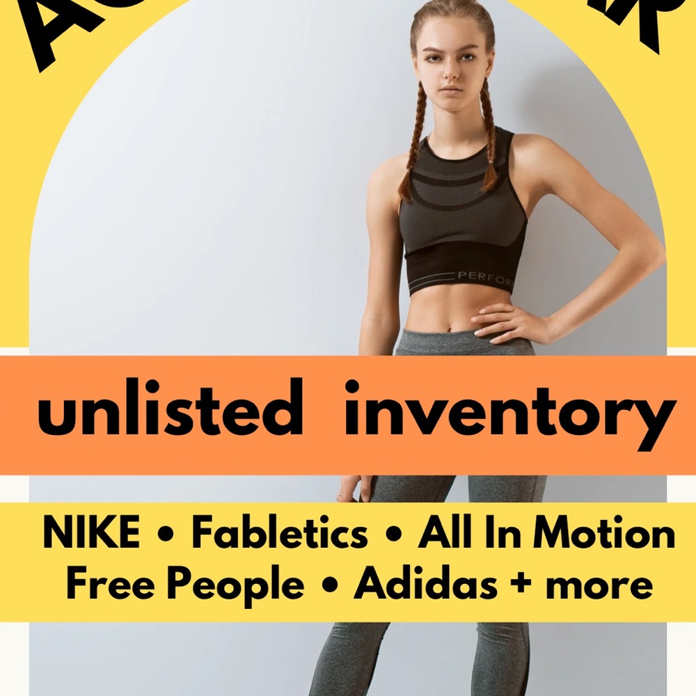 🔥ACTIVEWEAR Unlisted Inventory 🔥